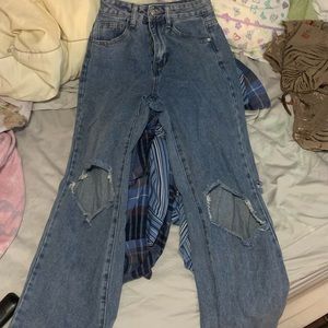SHEIN Baggy Ripped jeans PETITE
